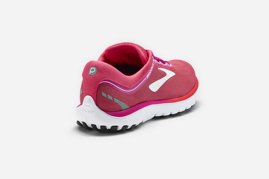 Brooks Pureflow 7 Road Löparskor Dam - Rosa/Vita - 6394-HGJIZ